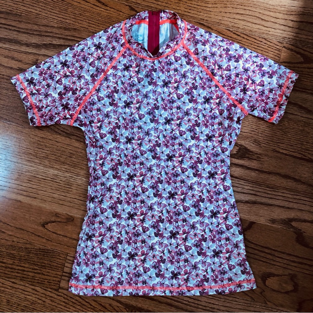 Liberty x JCrew 3pc rash guard bikini swim set small - Picture 6 of 7